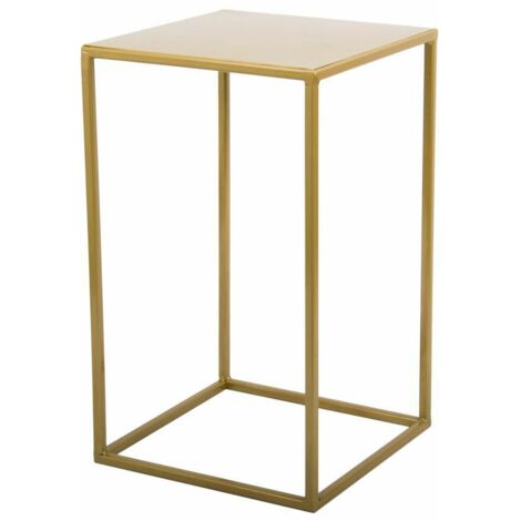 Moderner, stehender Blumenständer, 40 cm, gold