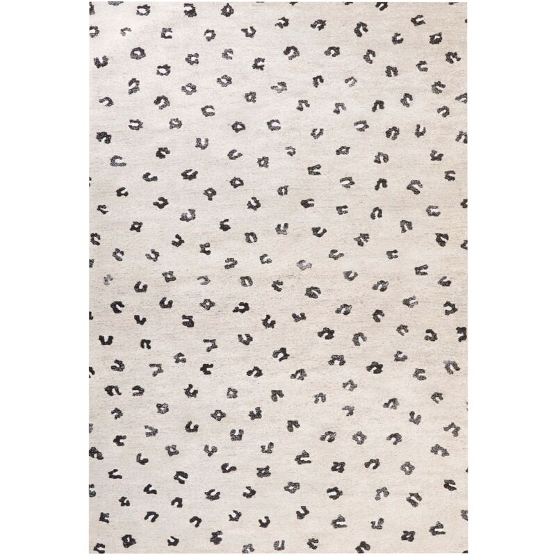 Beliani Teppich Afis Beige 160 X 230 Cm Baumwolle
