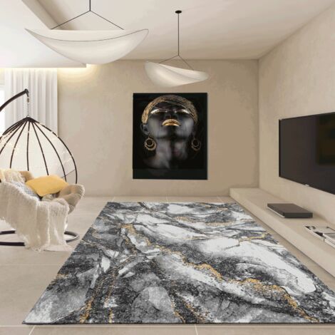 Teppich optik marmor