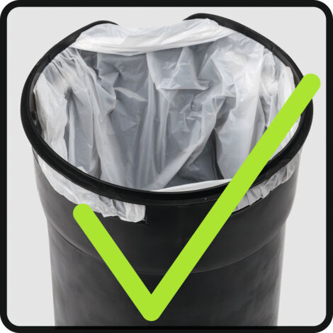 Moderner Treteimer für Bad, 3 L, WENKO