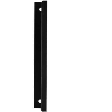 Moderner Türgriff, Schubladengriff, Touch-Griff, moderner Metallgriff, Zinklegierung, schwarz, 6805-96