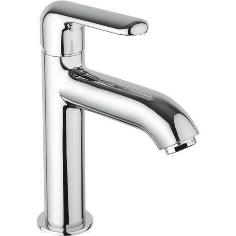 Moderner Waschtischmischer mit rundem Auslauf Piralla Last 0LS00088A22  Chrom