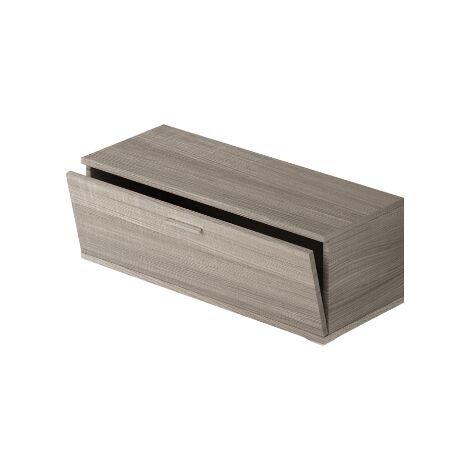 Modernes Wohnzimmer-Sideboard mit Klapptür in Olmo-Farbe 39x120x45cm