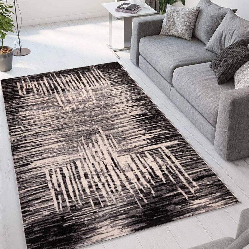 

Alfombra moderno diseño contemporáneo Milano rectangular GRI007 | Talla: 60 x 110