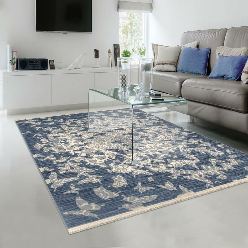 

Salón Mat Norma 1A2T en poliéster marrón - Bleu
