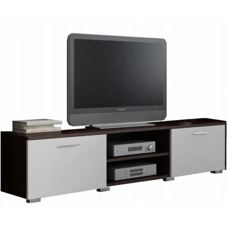 Moderno e bellissimo mobile porta TV 140 WENGE BIANCO