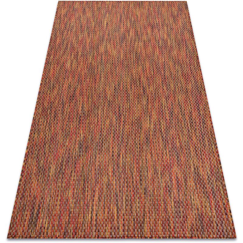 

Rugsx - Moderno FISY alfombra sisal 20774 Cuadrícula, mezcla rojo Tonos de rojo 120x170 cm