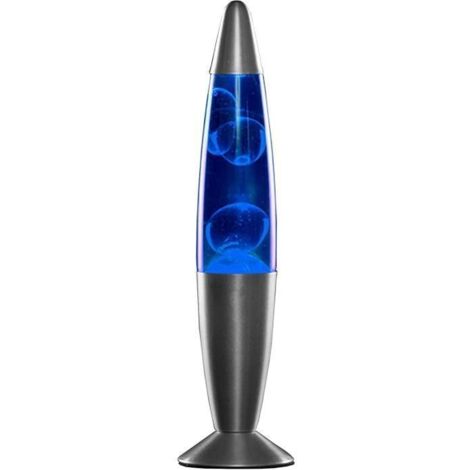 MODEZVOUS - Lampe de Lava lampe Magma Lampe de table avec ampoule de rechange Bleu 34 cm171