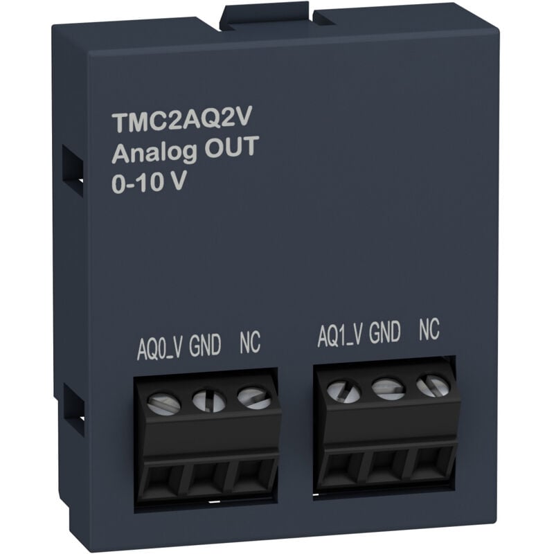 Schneider Electric - Modicon M221 cartouche 2 sorties analogiques tension 0-10V schneider TMC2AQ2V