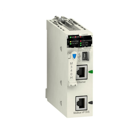 Modicon M340 processeur 1024 E/S TOR 256 E/S ANA 1Modbus 1Eth durci SCHNEIDER BMXP342020H