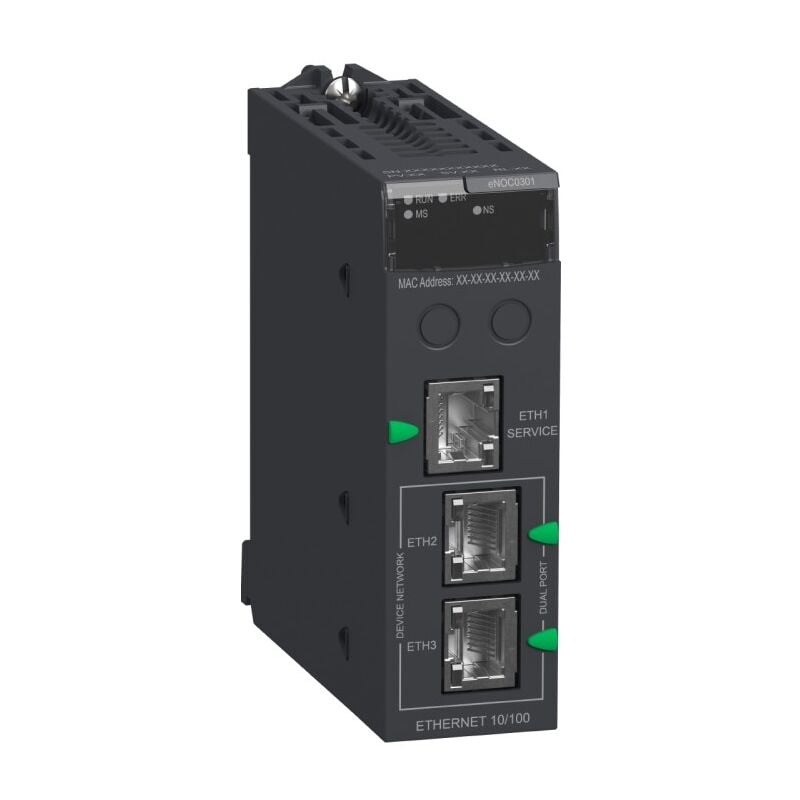 Schneider - BMENOC0301 Modicon M580 - module réseau EtherNet/IP et Modbus/TCP - 10/100Mbit/s