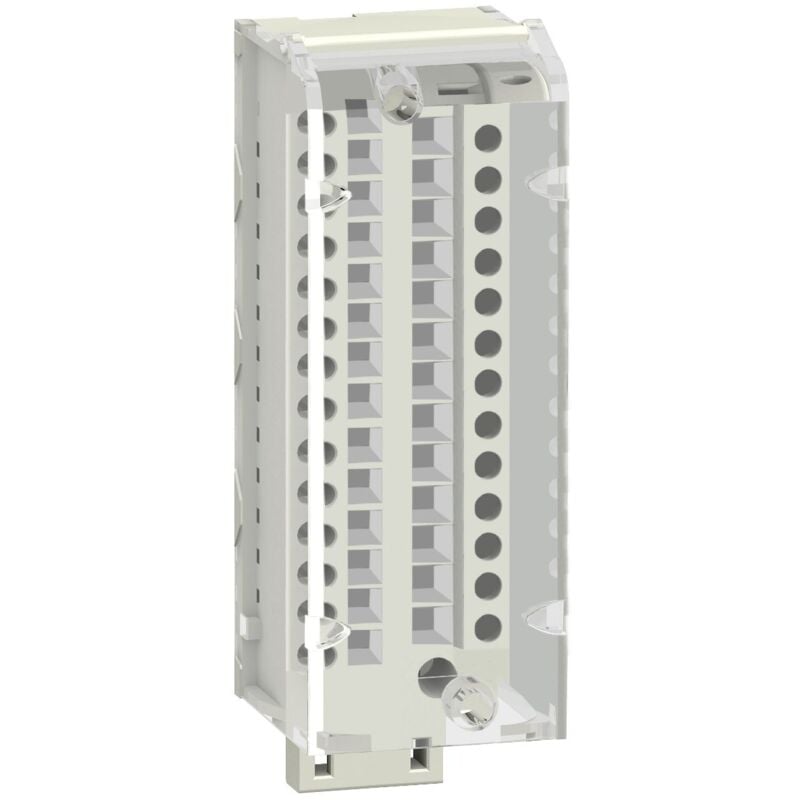 Schneider Electric - Modicon X80 - Bornier de raccordement - à vis - débrochable - 28 contacts - BMXFTB2800