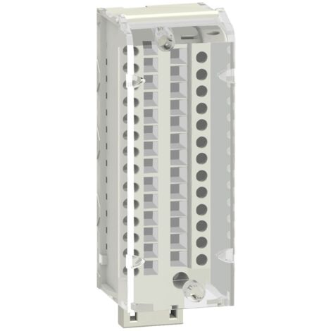 Modicon X80 - Bornier de raccordement - à vis - débrochable - 28 contacts  - BMXFTB2800