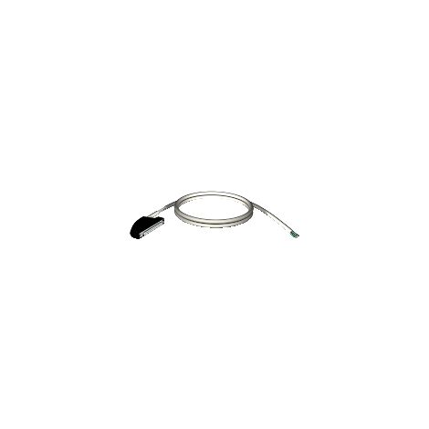 Modicon X80 - cordon blindé - conn. 40 contacts - fils volants 1 extrémité - 3m
