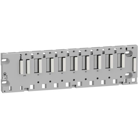 Modicon X80 - rack 8 positions - bus X pour M340 - durci