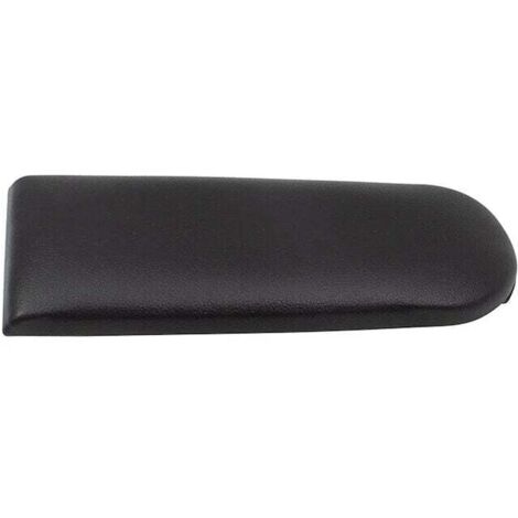 Modificación de coche adecuada para la cubierta de la caja del reposabrazos MK4, cubierta de la guantera del coche, decoración del coche negra