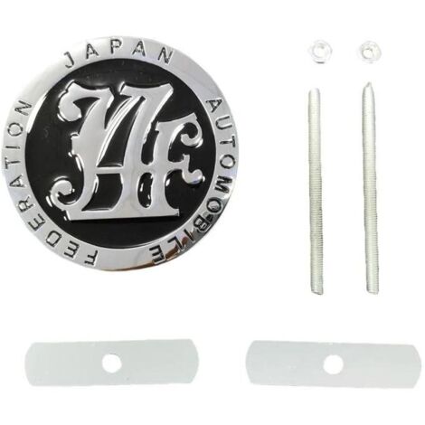 Modificación de tapacubos de llanta de aleación estándar de 82 mm de JAF Automotive Alliance con logotipos de automóviles.