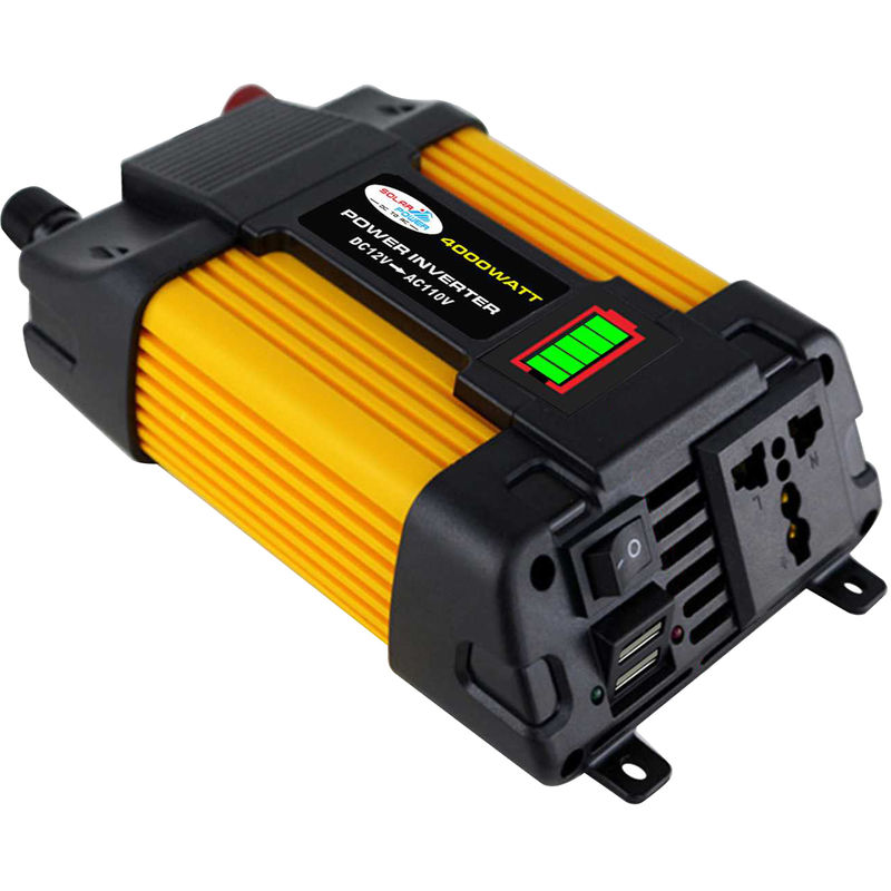 

Modificado de onda sinusoidal, de alta frecuencia 6000W de potencia maxima del convertidor DC 12V a 110V cargador convertidor de energia del coche de