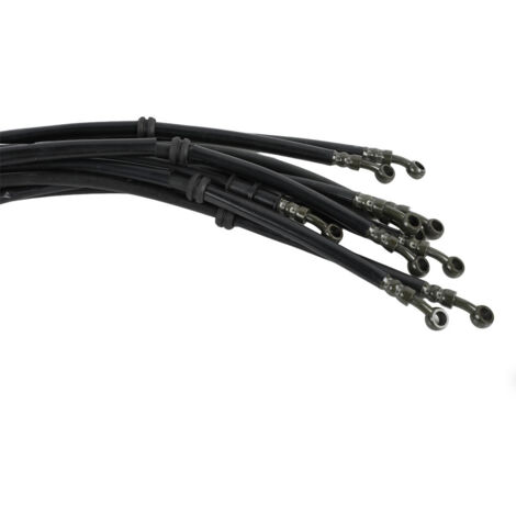 Modification de la durite de frein moto, durite de frein à disque, durite de frein haute pression YBR XTZ125, flexible en acier de 10 mm