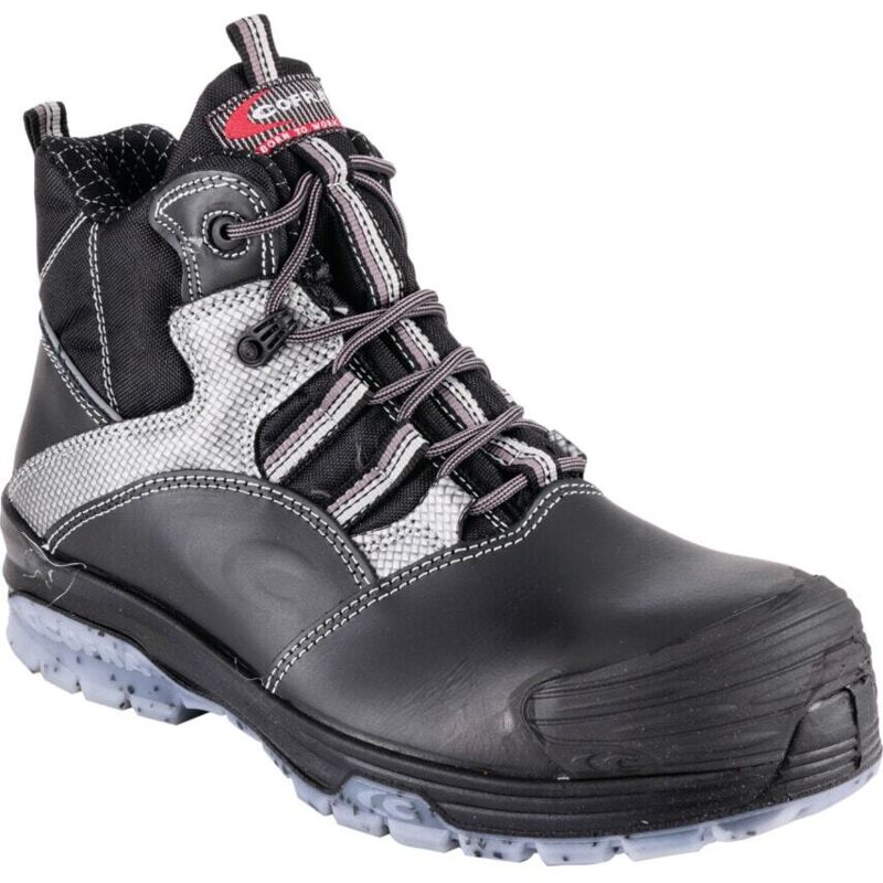 Cofra - Modigliani Men's S3 ci src Black/Grey Safety Ankle Boots Size - 12
