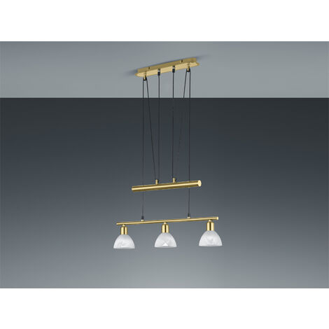 Modische 18W LED Pendel Hänge Leuchte Kneipe höhenverstellbar TRIO 371010308