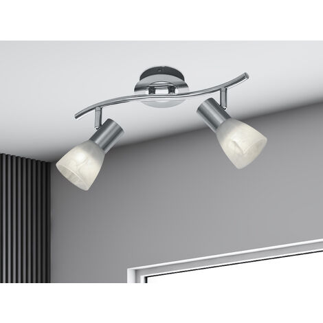 Modischer 12W LED Spot Strahler Keller Nickel matt Licht Lampe TRIO 871010207