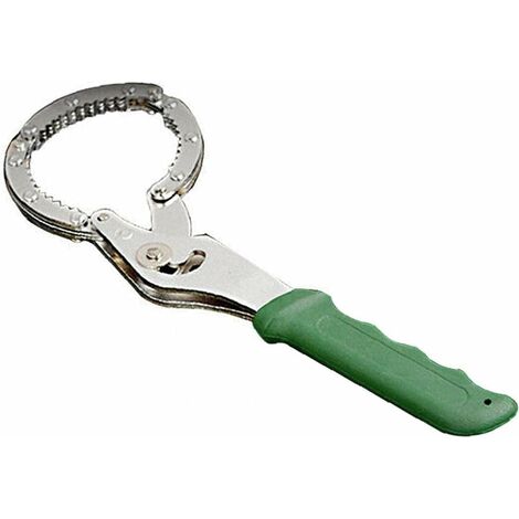MODOU Filtre à huile Clé, Huile moteur Boîte Clé voiture filtre Clé à molette Pince Retrait vert outil 70-90mm, Clé/main Socket