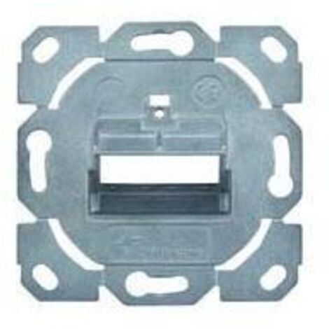 Modul-Aufnahme AMJ-S 1-fach und 2-fach Unterputz, unbestückt - 70 x 70 x 36 mm