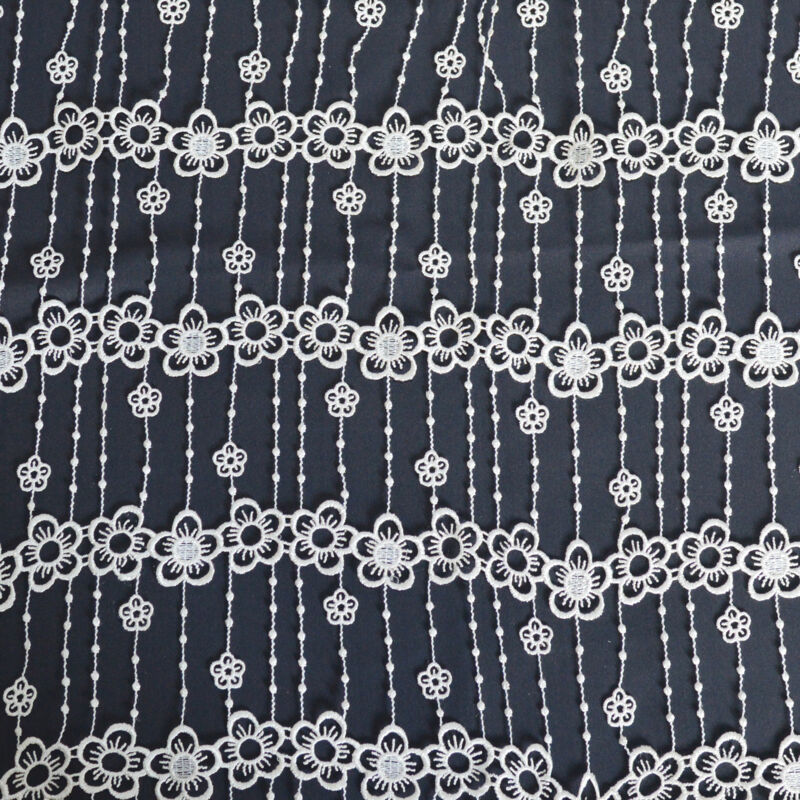 Modulable bucolique en macramé Blanc 0.45x1.8 m