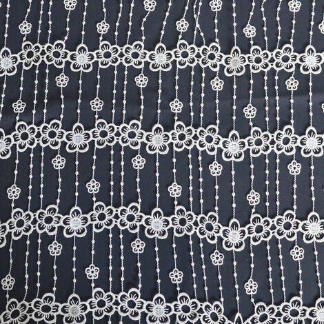 Modulable bucolique en macramé Blanc 45x90 cm
