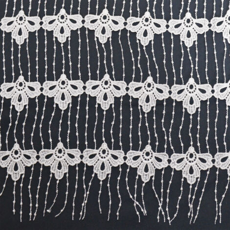 Modulable en fils macramés Blanc 60x120 cm