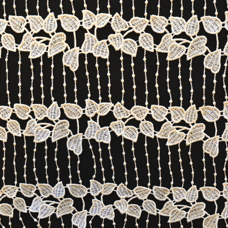 Modulable en macramé esprit nature Ecru 45x160 cm