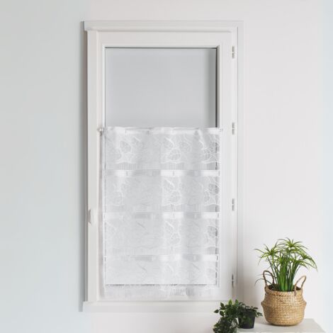 Modulable maille esprit nature Blanc 90x220 cm