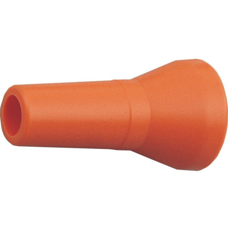 3/16 Nozzle Pointed Straight 1/4 Bore - Orange - Indexa