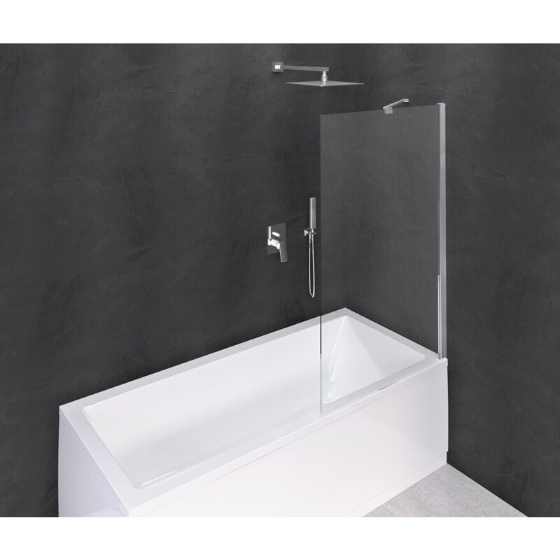 Polysan - modular shower Écran de bain 800x1500mm, verre clair