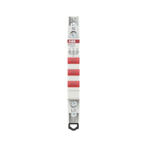 Modulare ABB di segnalazione E219-3C spia luminosa 415/250V M141330