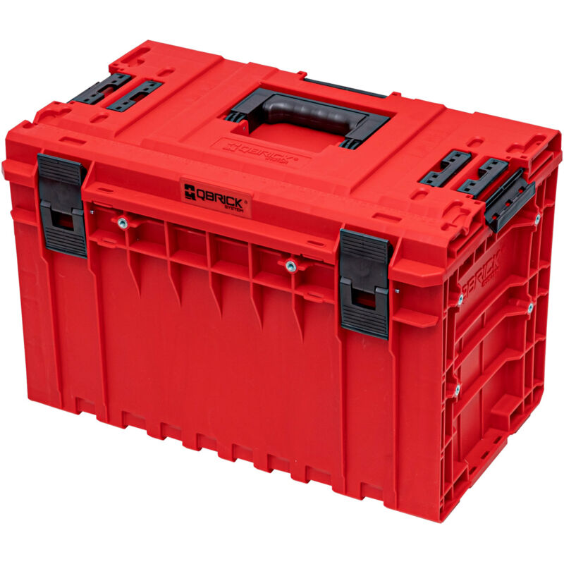 System One 450 2.0 Vario Red Ultra Hd Custom Werkzeugkoffer Modularer Organizer 585 X 385 X 420 Mm 52 L Stapelbar Ip66 - Qbrick