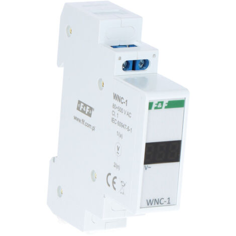 Modulare Spannungsanzeige - 1 Phase LCD WNC-1