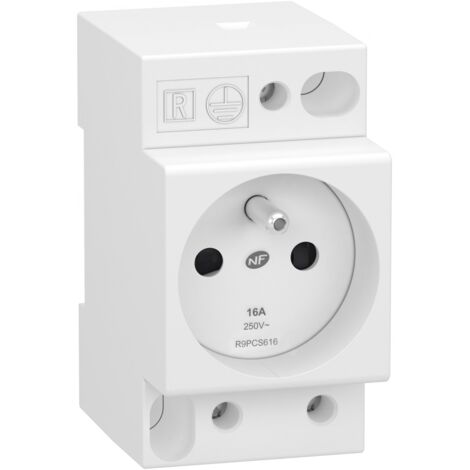 Modulare Steckdose 2 P + T Phase + Neutral SCHNEIDER ELECTRIC 16 A SCHNEIDER ELECTRIC