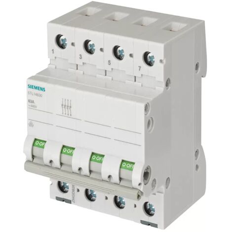 Modularer Lasttrennschalter 63A 4P 400V 5TL1463-0