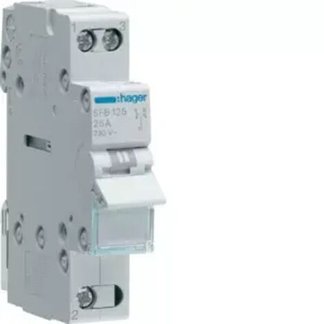 Modularer Schalter mit Mittelstellung AUS 1-0-2 1P 25A 230V SFB125