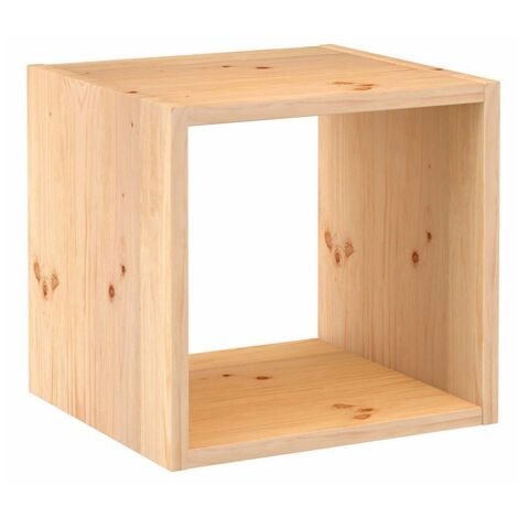 Modulares Bücherregal 1 Würfel dinamic Kiefer massiv astigarraga