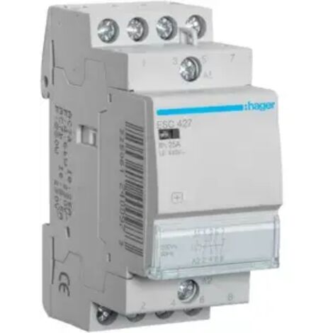 Modulares Schütz 25A 2NO 2NC 230V AC ESC427