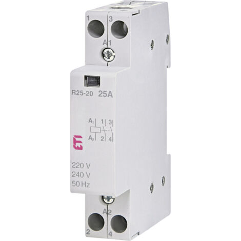 Modularschütz 25A 2 Schließer (1 2-poliges Modul) R 25-20 230V