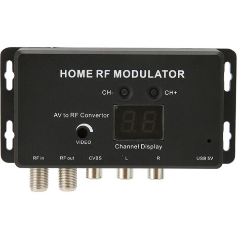 Modulateur AV vers RF Professionnel M70RV pour Box TV et Sources Vidéo PAL/NTSC