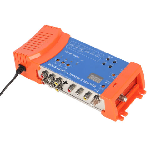 Modulateur TV PAL/NTSC pour Antenne, Console de Jeu, Lecteur DVD, 100‑240V, Prise Européenne