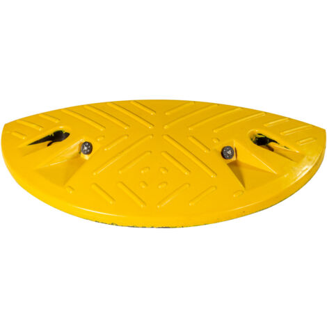 Module 1/2 rond de ralentisseur jaune - BUMP H 50mm - 8005023