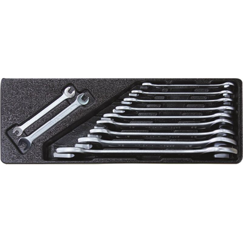 Equinoxe - Module servante 10 clés plates à fourche avec outils - stilker S09306