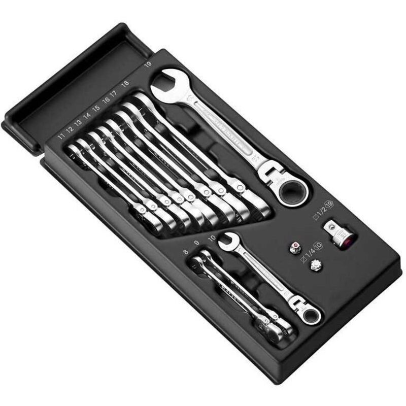 Facom - Jeu de clés à cliquet Non 12 pièces ( Prix pour 1 )