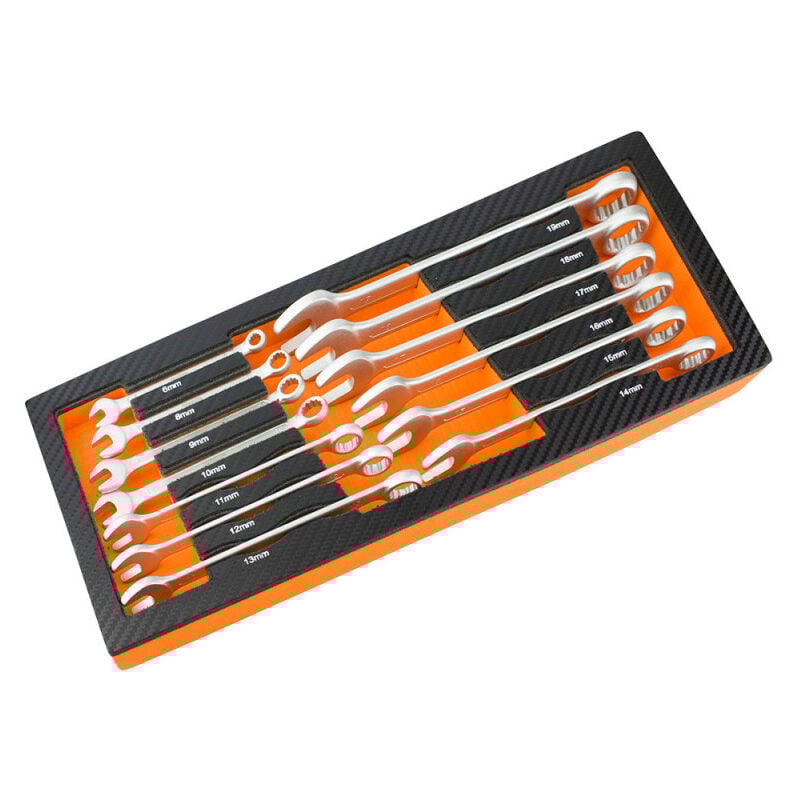 Fischer Darex - Module mousse 13 clés mixtes pour servante d'atelier